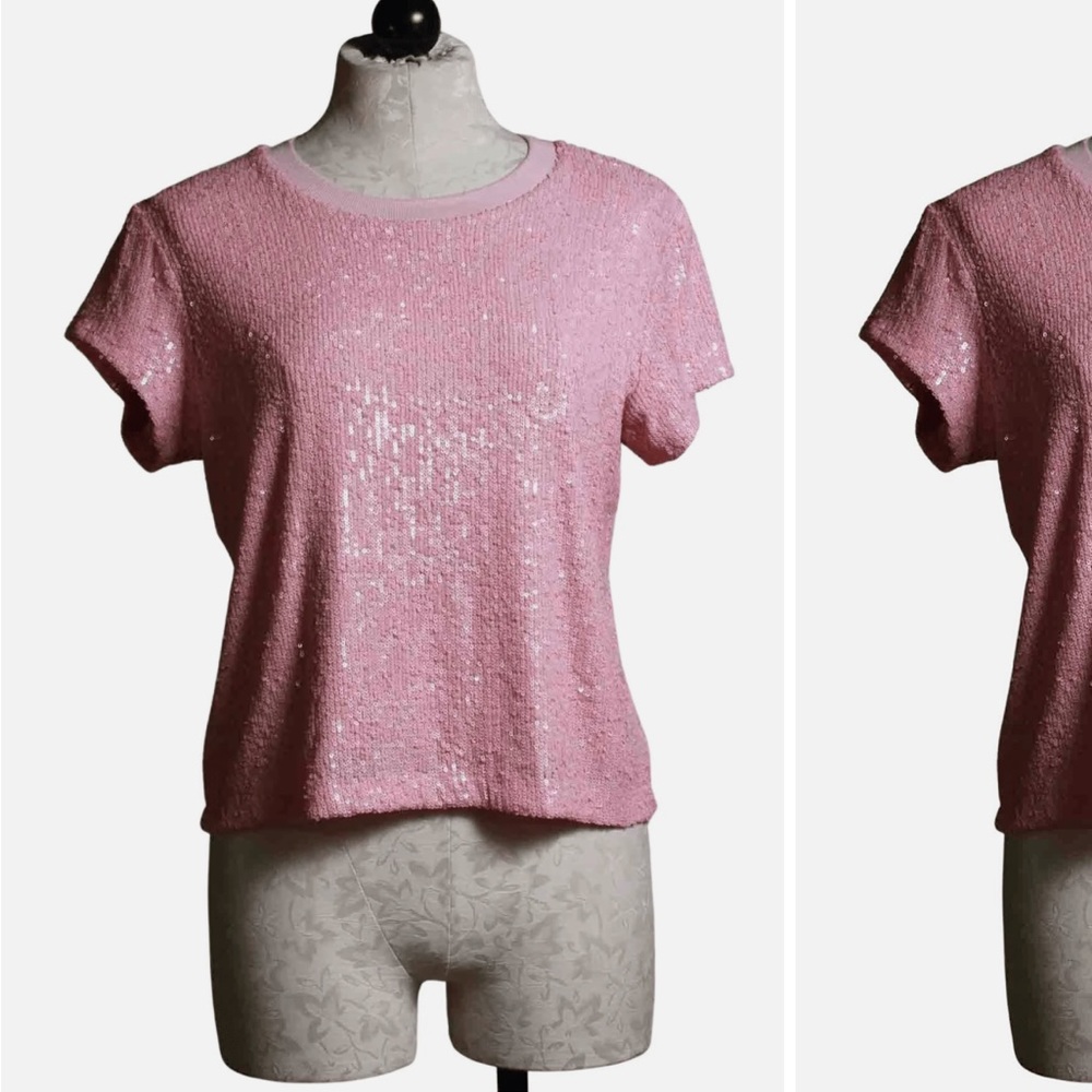 Generation Love Kai Sequin Shirt Sz. S